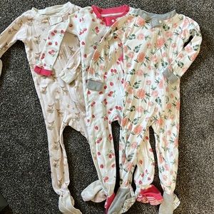 Burt’s Bees Baby Footed Pajamas- 24M